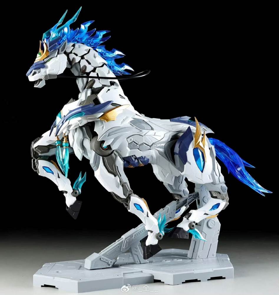 Mô hình lắp ráp MNP-XH05 Zhao Yun 1/100 Triệu Vân + Ngựa Motor Nuclear