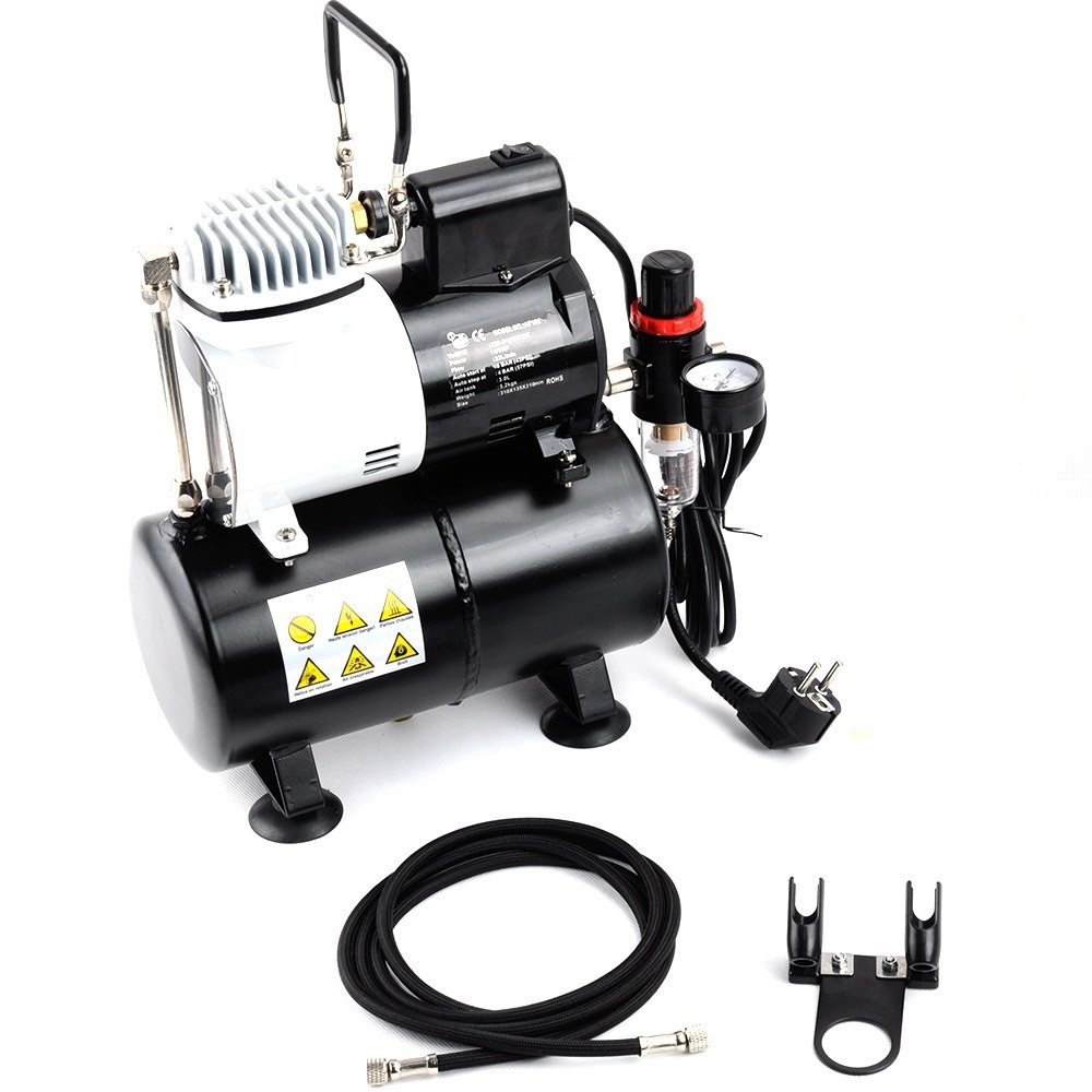 Máy nén khí AF186 Aircompressor Airbrush HY186 AS196 máy sơn mô hình