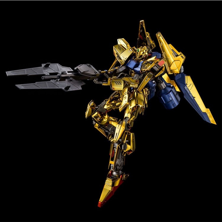 Mô hình lắp ráp MG 1/100 HYAKU SHIKI RAISE CAIN MSR-00100RC Gold Coating P-BANDAI