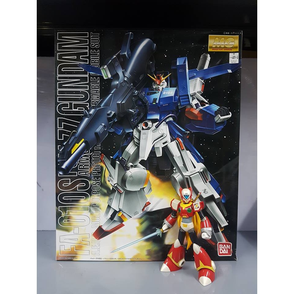 Mô hình lắp ráp MG 1/100 Full Armor ZZ Gundam  FAZZ bandai