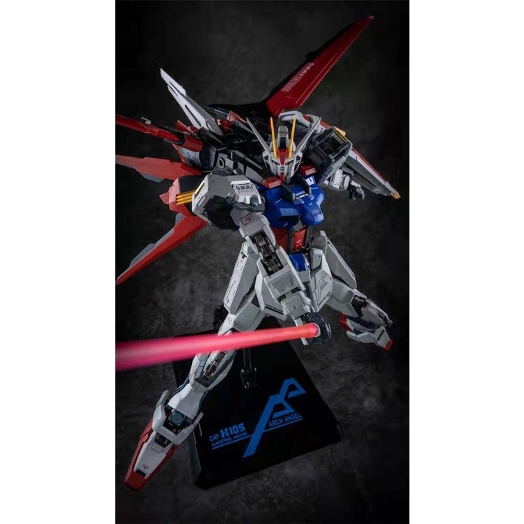 Mô hình Metal Build MB 1/72 Gundam Aile Strike Blue Double Armor Warrior MS 2.0 MCshow