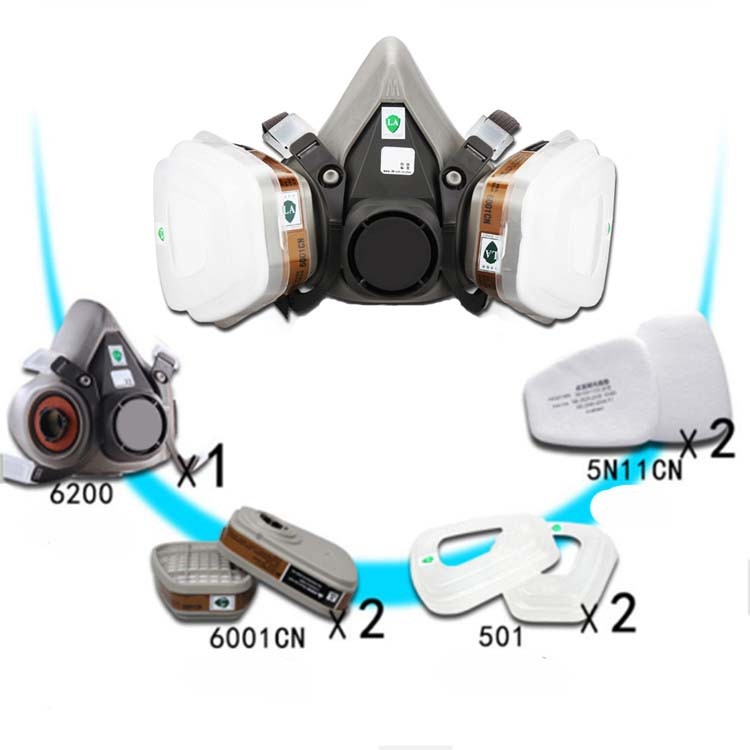 Mặt nạ phòng độc 3M 6200 7502 6001 6006 2097 & phụ kiện các loại