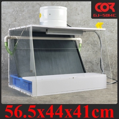 Hộp hút mùi sơn thác rèm nước 80W Water spray box CorMake