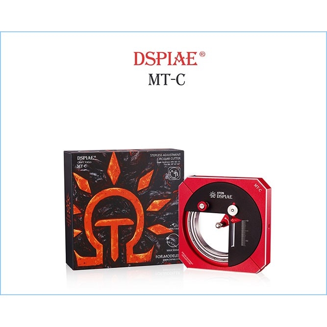 Dụng cụ DSPIAE cắt tròn các cỡ 1-50mm MT-EC MT-C 2.0 Circular Cutter Diameter Circle Cutter