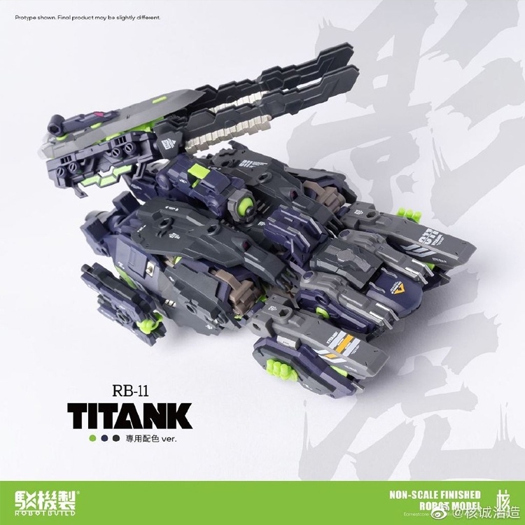 Mô hình ráp sẵn Robot mecha RB-11 shadow tiger Titank RB11 Figure Action Nuclear honesty