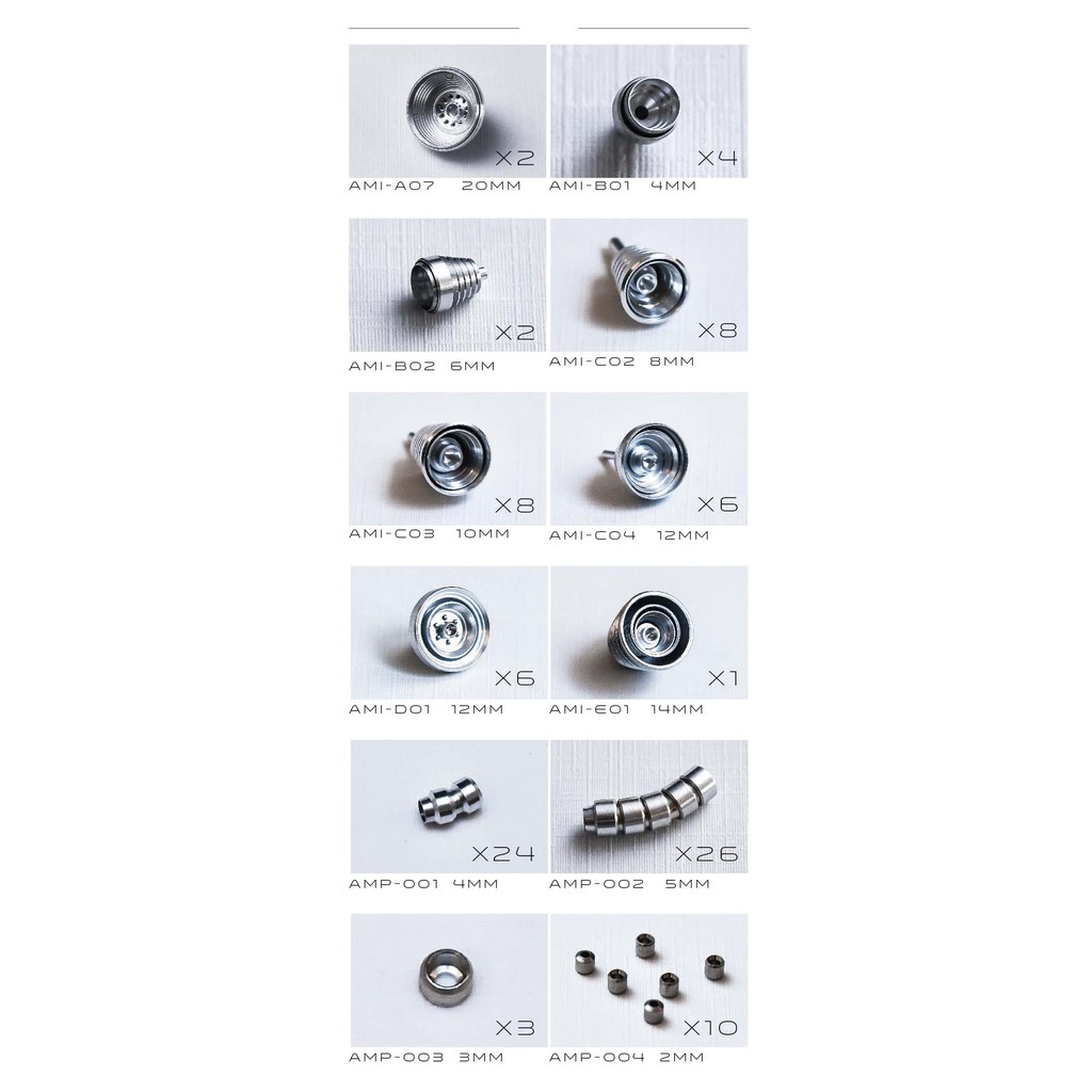 Mô hình Custom Metal Part cho MG 1/100 Sazabi - Anchoret Infinity Dimension