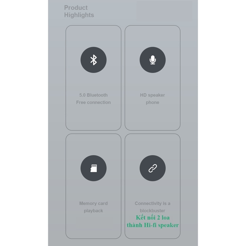 Loa Bluetooth Không Dây Bogasing S6 mini Vỏ hợp Nghe Nhạc Hay Âm Thanh Chất Lượng - TWS kết nối 2 loa Hi-fi speaker