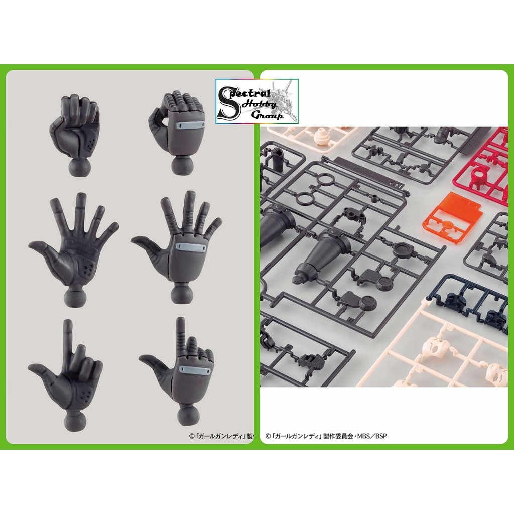 Mô hình lắp ráp Girl Gun Lady Delta Tango Lady Commander Daisy Attack girl gun - GGL Bandai