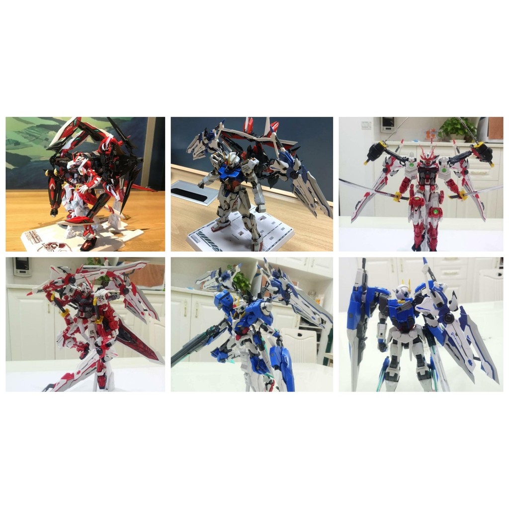 Phụ kiện mô hình Red Dragon Caletvwlch Sword Back pack cho MG MB series Astray sengoku strike 00 raiser