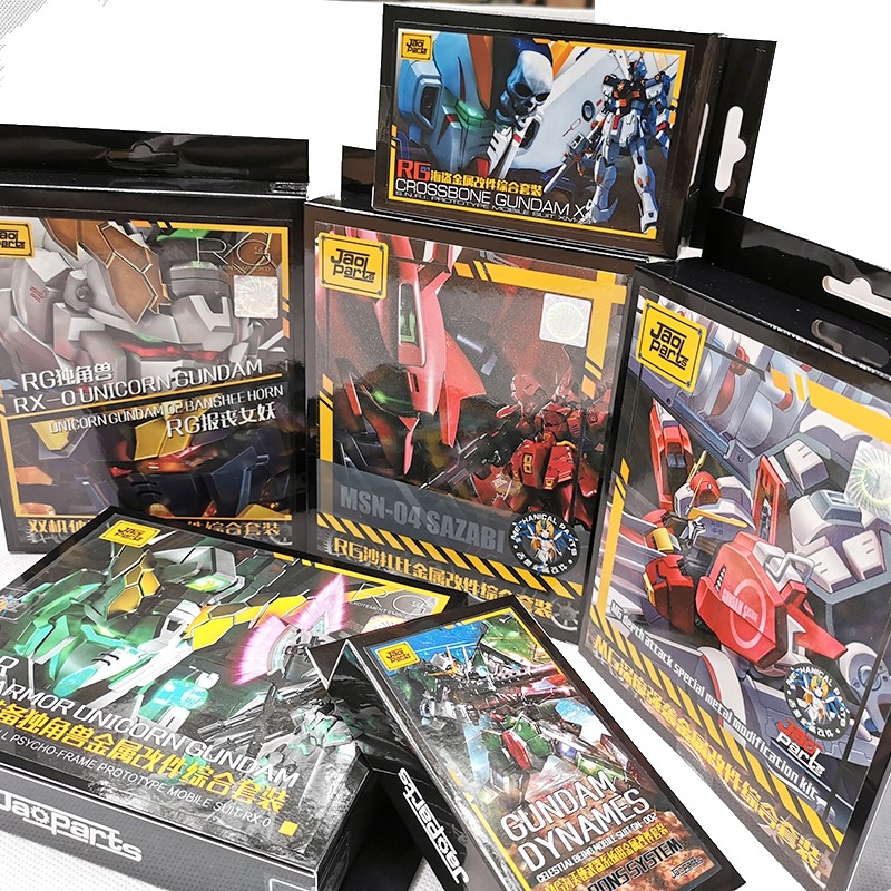 Độ mô hình gundam FULL SET METAL PART cho RG Sazabi Nu Unicorn Banshee Crossbone