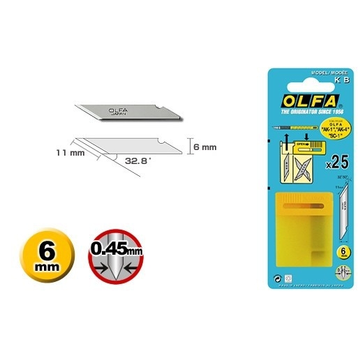 Dụng cụ kỹ thuật mỹ thuật dao mô hình / hộp lưỡi OLFA AK1 AK5 LTD09 series knife