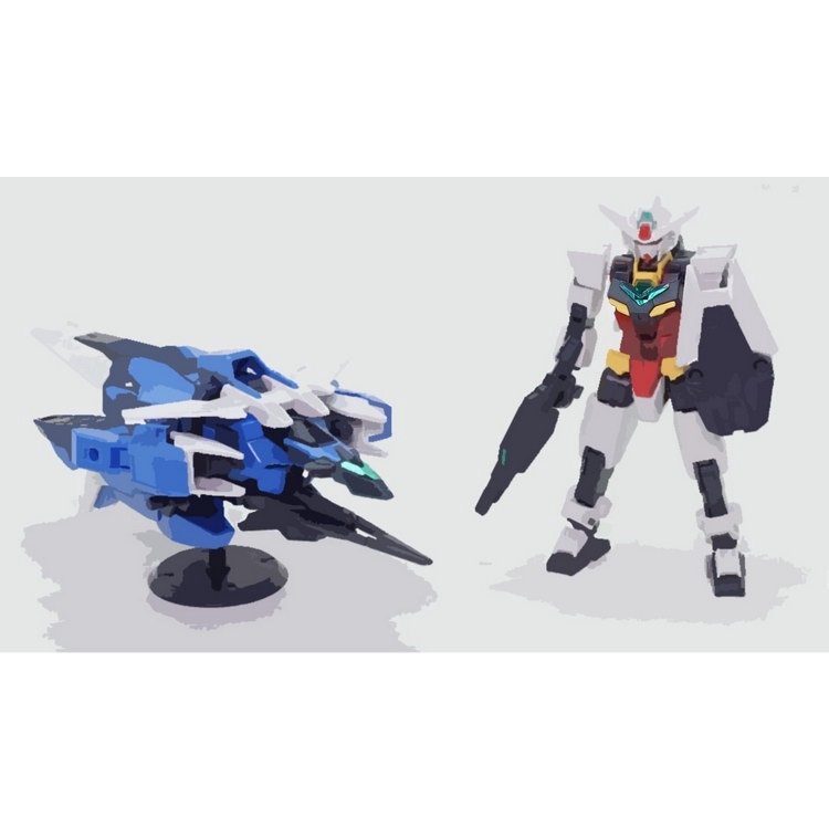 Mô hình lắp ráp HG 1/144 Core II Real Type Color & Earthree + support weapon gundam 001A