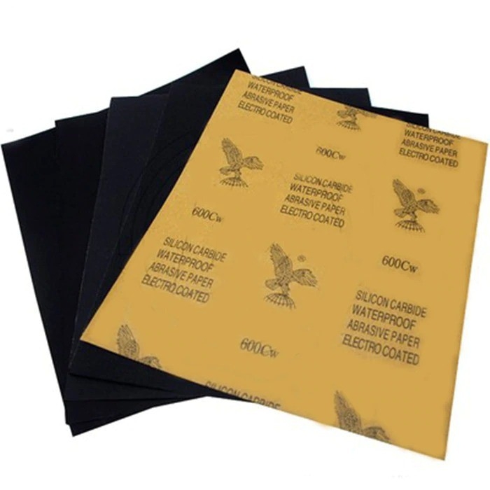 Tập 50 100 tờ Giấy nhám đánh bóng nhám nước #600 - #2000 thương hiệu con đại bàng Eagle