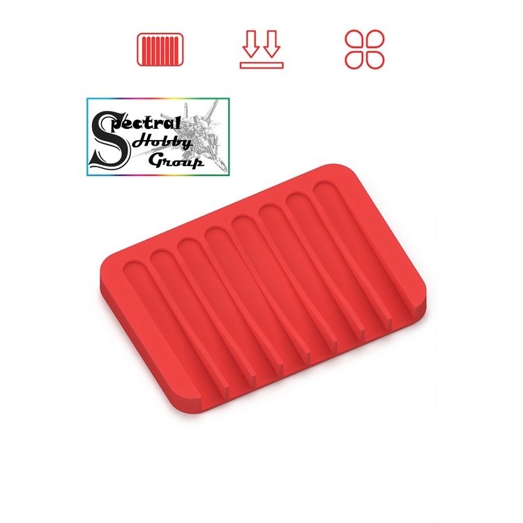 Dụng cụ mô hình Khay đế gác để dụng cụ tool anti roll desktop storage mat galaxy model