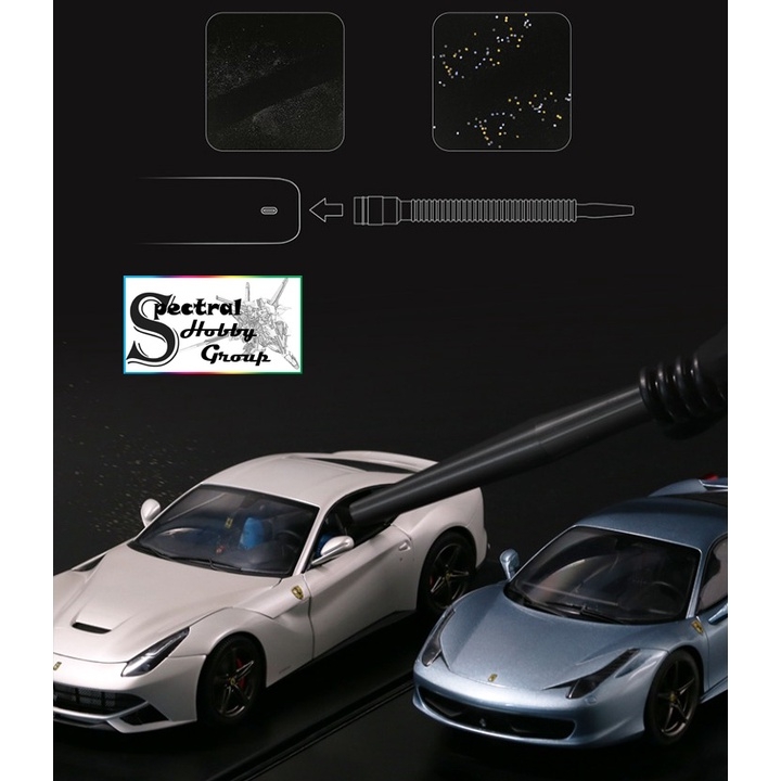 Máy hút bụi Dspiae mini cầm tay cho mô hình tool portable handheld vacuum cleaner HC-V