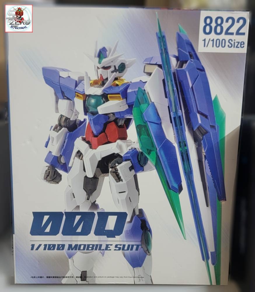 Mô hình lắp ráp MG 1/100 00Q Qan T Full saber ver MB QanT 8822 gundam Daban (kèm base)