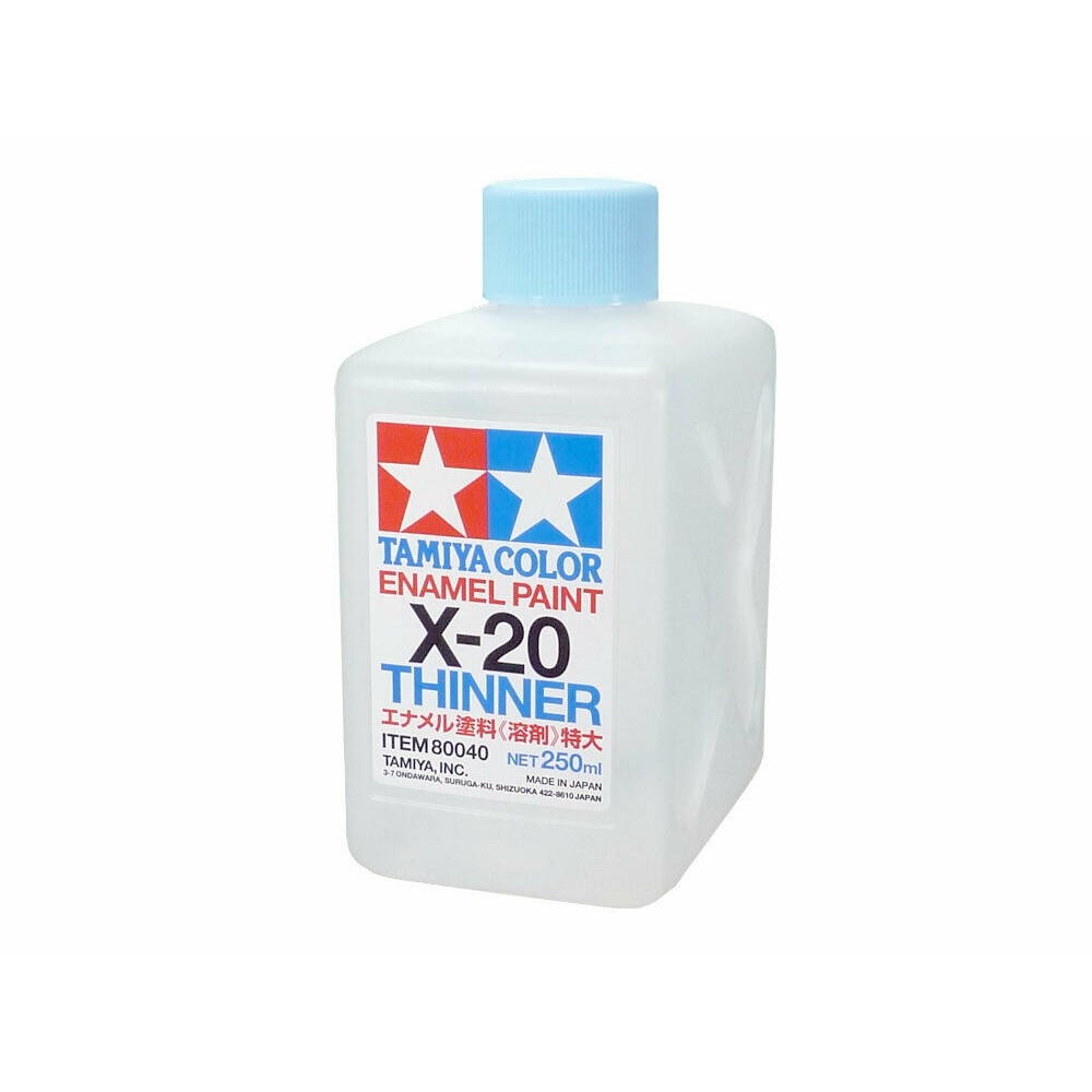 Dung môi pha sơn dầu mô hình | tẩy xóa panel line | tamiya Enamel X-20 X20 thinner paint