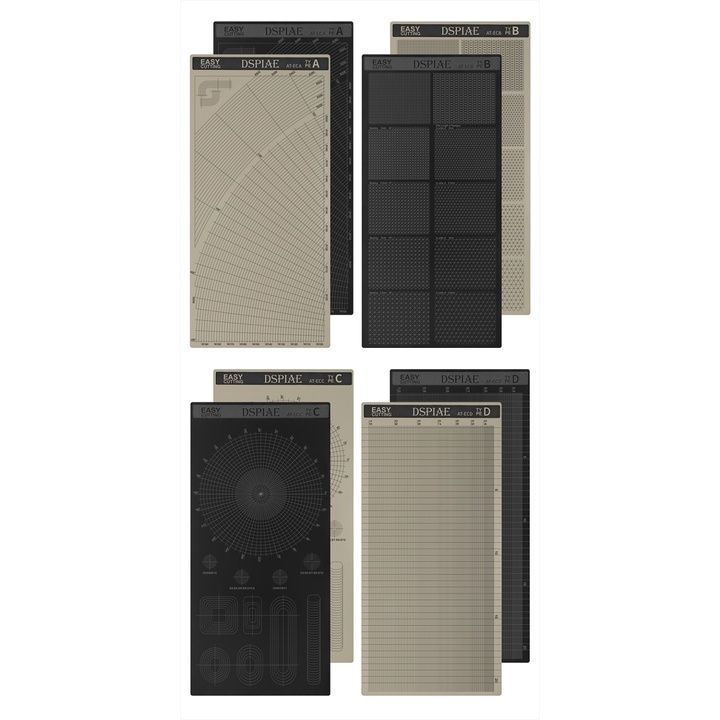 Dụng cụ Dspiae bảng cắt mô hình AT-ECA~D masking cutting template board double sided
