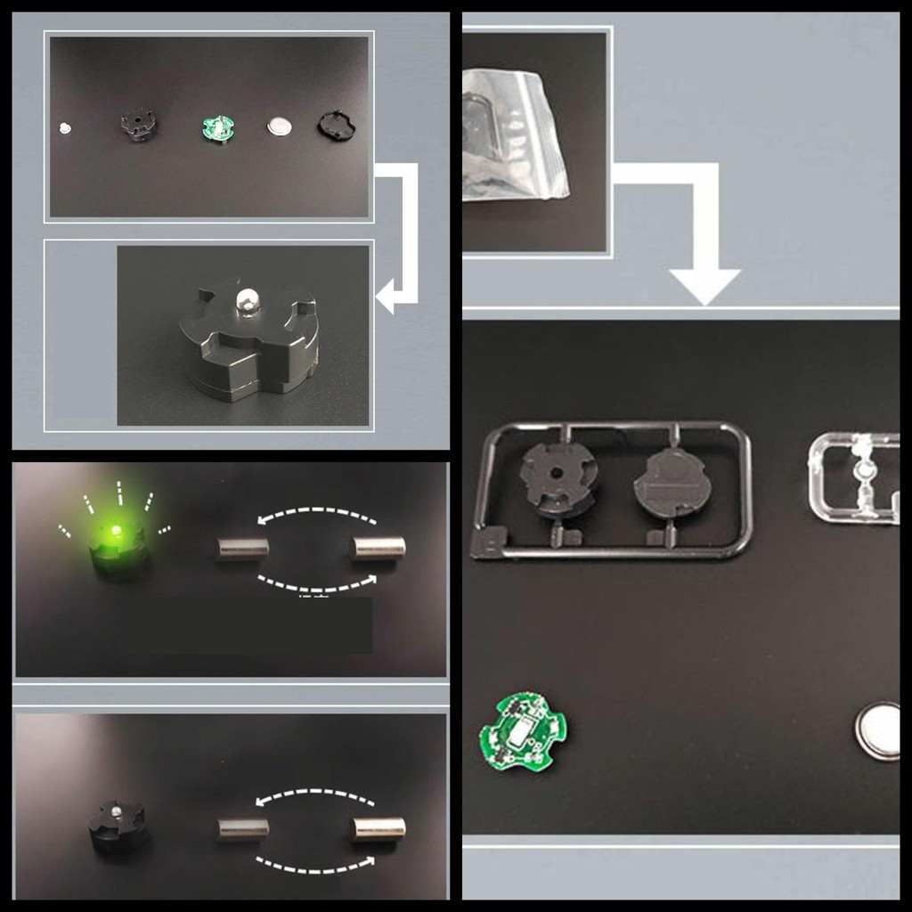 Led cảm biến từ tính cho MG gundam các loại (00, UC, SEED , ....) custom LED Magnetic Sensor (KÈM NAM CHÂM)