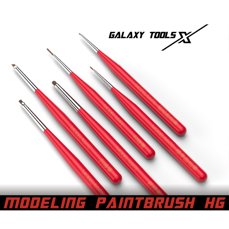 Bút cọ vẽ sơn mô hình hand pen draw brush paint Galaxy model