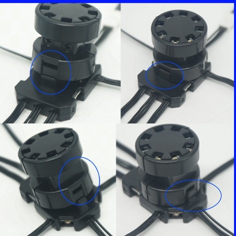 Led daban MJH cho PG 1/60 Exia gundam