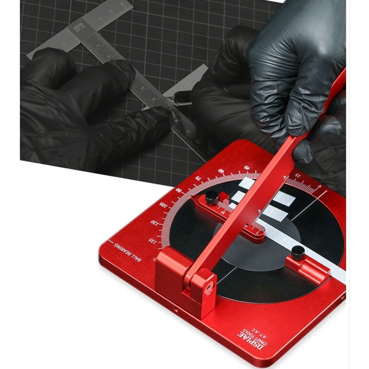 Dụng cụ DSPIAE bàn cắt góc cắt pla plate 360 độ đa năng AT AC fixed angle cutting table metal