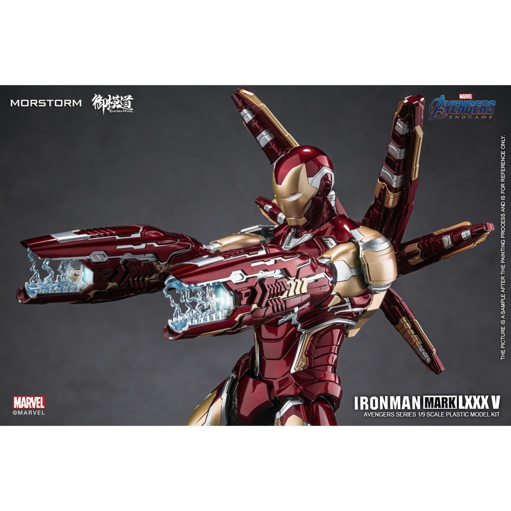 Mô hình lắp ráp IRONMAN 1/9 Iron Man Mark LXXXV MK85 Rescue MK49