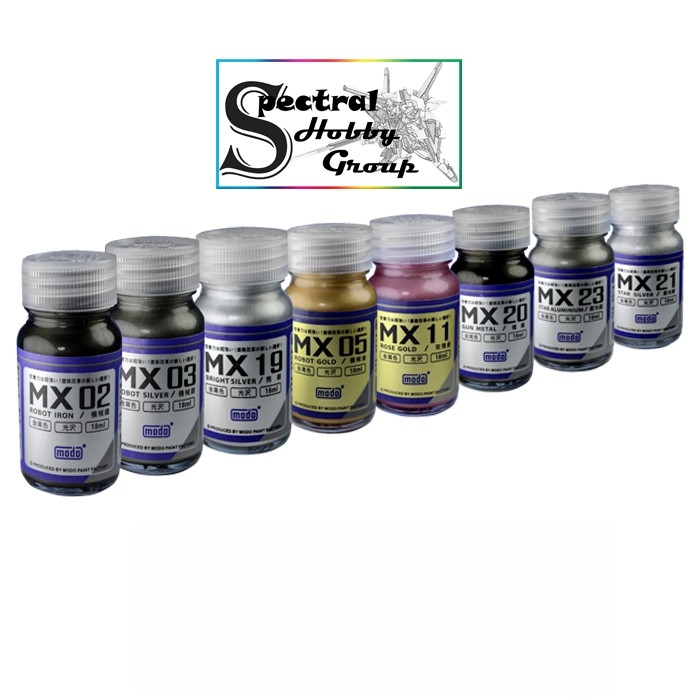 Sơn lacquer cho mô hình màu Metallic color Modo paint MX series