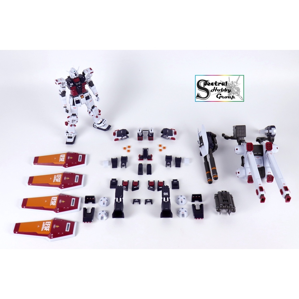 Mô hình lắp ráp MG 1/100 FA-78 Full Armor Gundam Thunderbolt FA78 6654 Daban (decal+base)