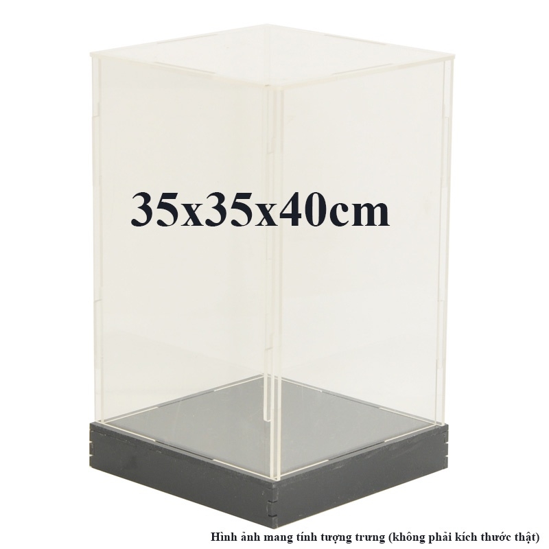 Hộp mica trưng bày các cỡ đựng mô hình Figure Gundam Lego hobby- Display box stand