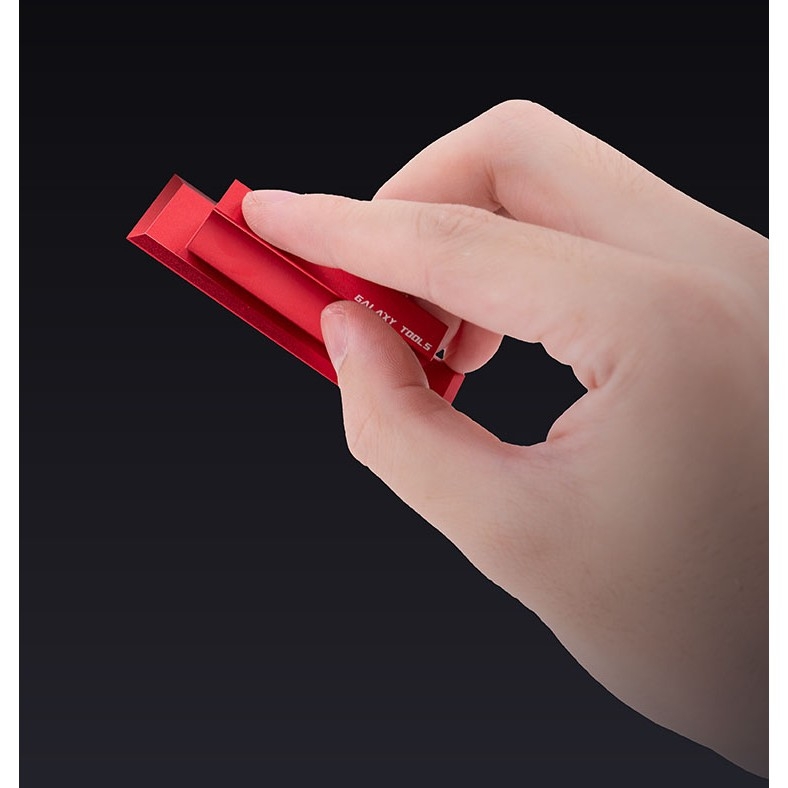 Dụng cụ mô hình kẹp chà nhám Metal Grinding Block Polishing + NHÁM Galaxy Tool hobby