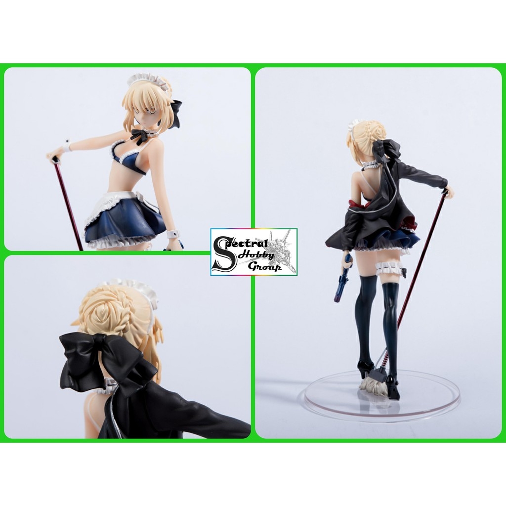 Mô hình tĩnh Figure FGO Rider Altria Saber Alter Pendragon 1/7 Summer Rider mode black maid Fate - Xinhao