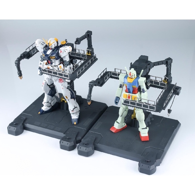 Phụ kiện mô hình Action base Hangar - Maintenance Dock - Funnel Set cho RG HG gundam các loại (rx78 Nu sazabi ...)