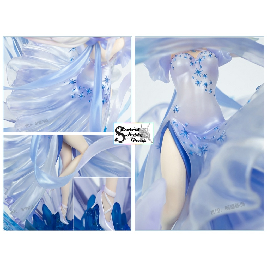 Mô hình tĩnh Figure 1/7 Crystal EMILIA Re:Zero with led light 36cm HIGH QUALITY - XINHAO