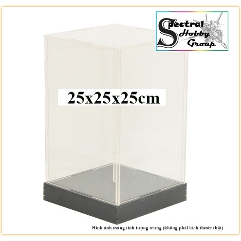 Hộp mica trưng bày các cỡ đựng mô hình Figure Gundam Lego hobby- Display box stand