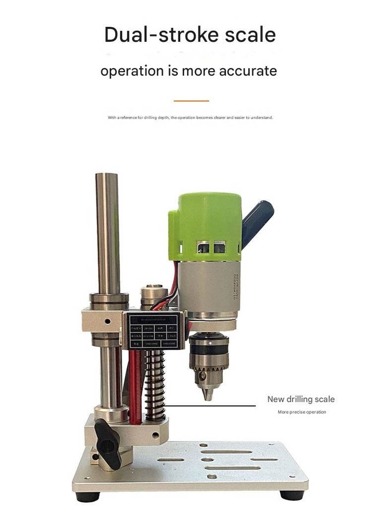 Máy khoan dọc JM802-775 v2 để bàn Table Mini Drill Press Wood Drilling PCB Punching