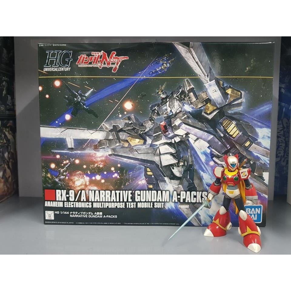 Mô hình lắp ráp HG 1/144 Narrative Gundam A-Packs RX9/A HGUC BANDAI