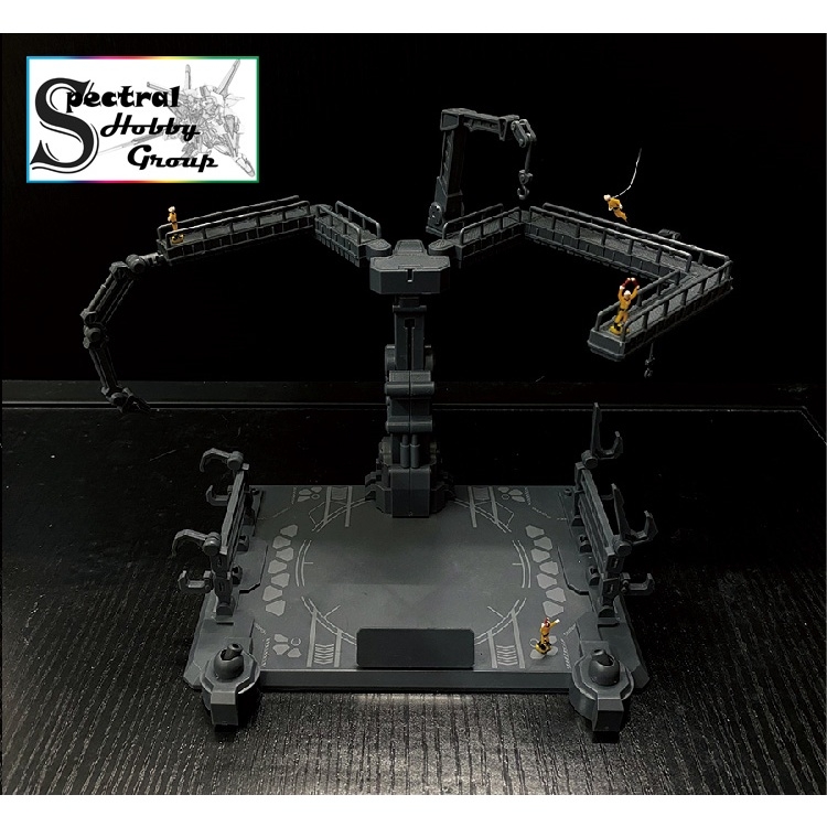 Phụ kiện mô hình lắp ráp FLS Action base Hangar Float Funnel HWS cho HG RG gundam các loại / Nu