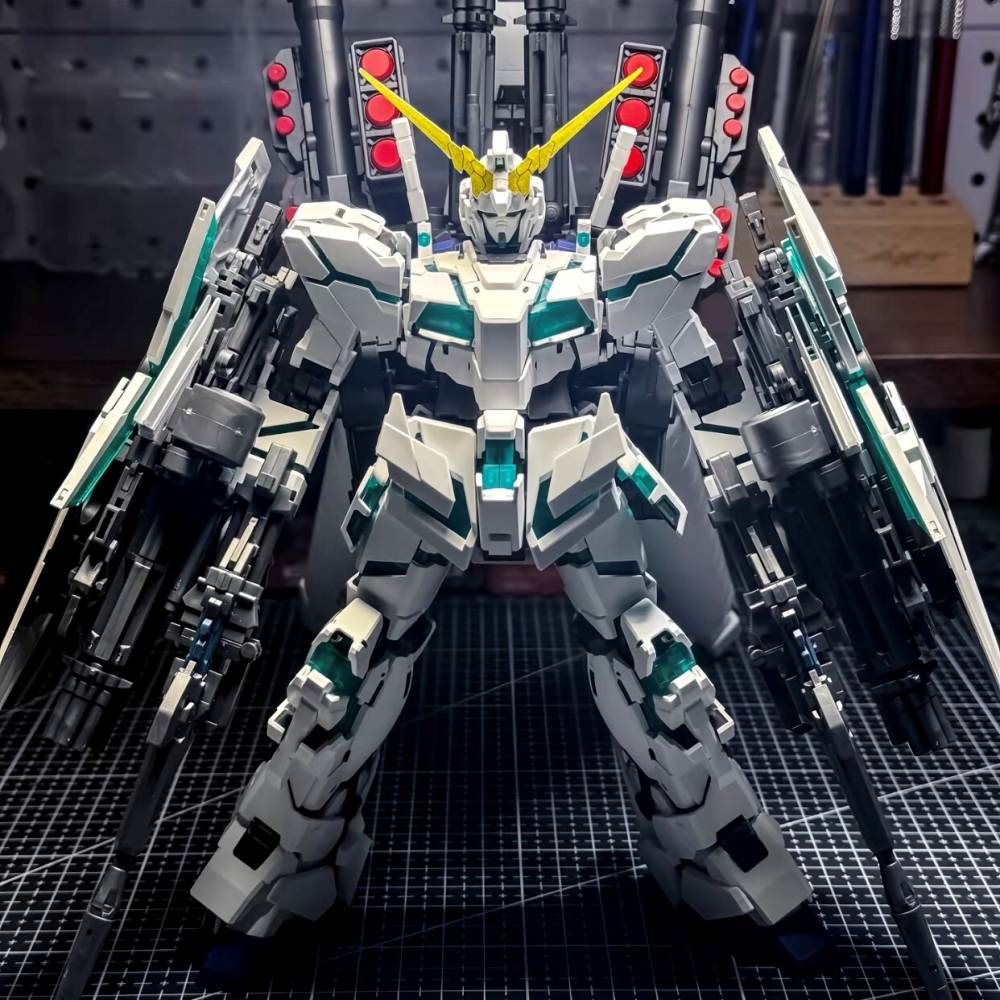 Mô Hình Lắp Ráp Mgex Full Armor Unicorn FA 9903 Tiger Model (+decal nước)