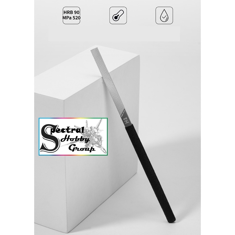 Dụng cụ nhám dũa Galaxy 2 mặt mài mịn chất lượng cao metal double sided grinding flat file fine/coarse T05F