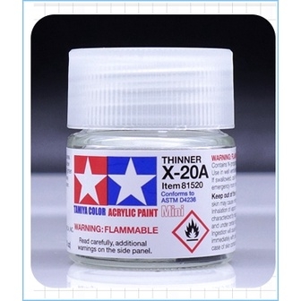 Dung môi pha sơn nước mô hình tamiya X20A X-20A Acrylic Thinner paint