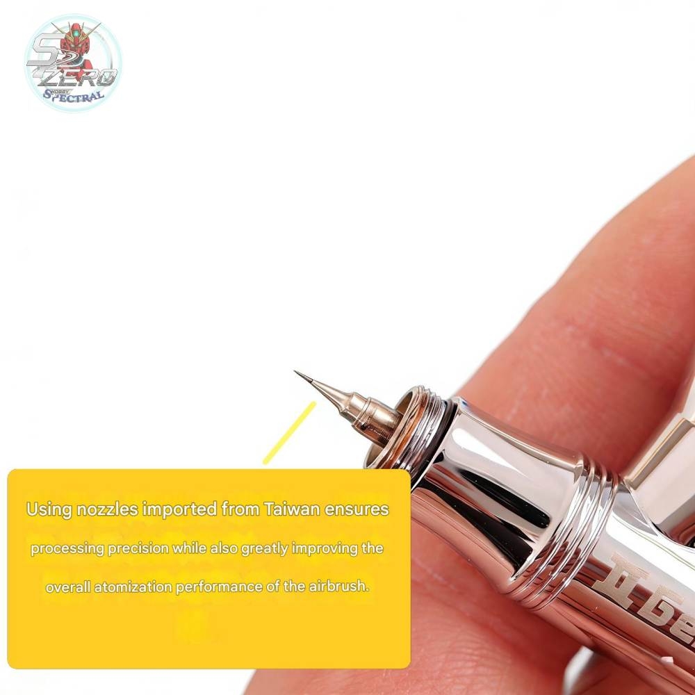 Bút sơn Airbrush Gemini Gem-II 200x 0.3 0.5mm double action