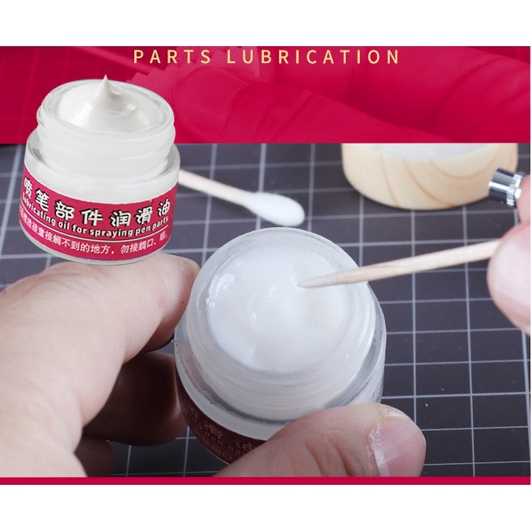 Dụng cụ bôi trơn vệ sinh bảo vệ bút sơn airbrush - kìm mô hình UA90102 hobby tool