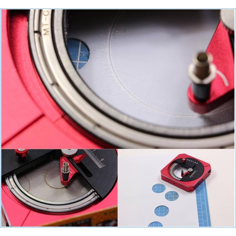Dụng cụ DSPIAE cắt tròn các cỡ 1-50mm MT-EC MT-C 2.0 Circular Cutter Diameter Circle Cutter
