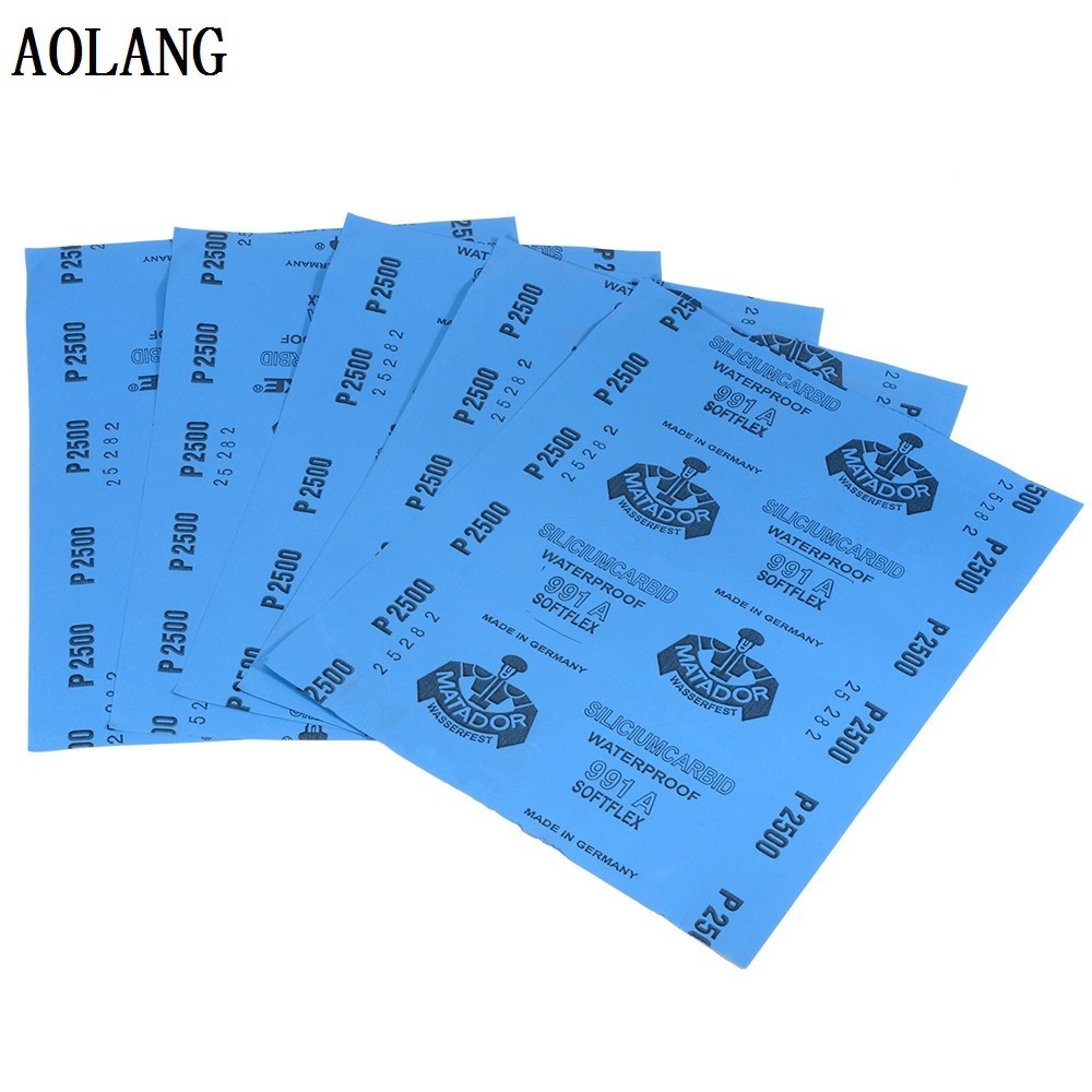 Giấy nhám Đức mài mịn Nước / khô Starcke Matador Waterproof Sandpaper #400 - 7000 Germany