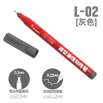 Dụng cụ mô hình Gundam Marker Hobby Mio bút kẻ line L01 - L03 panel line