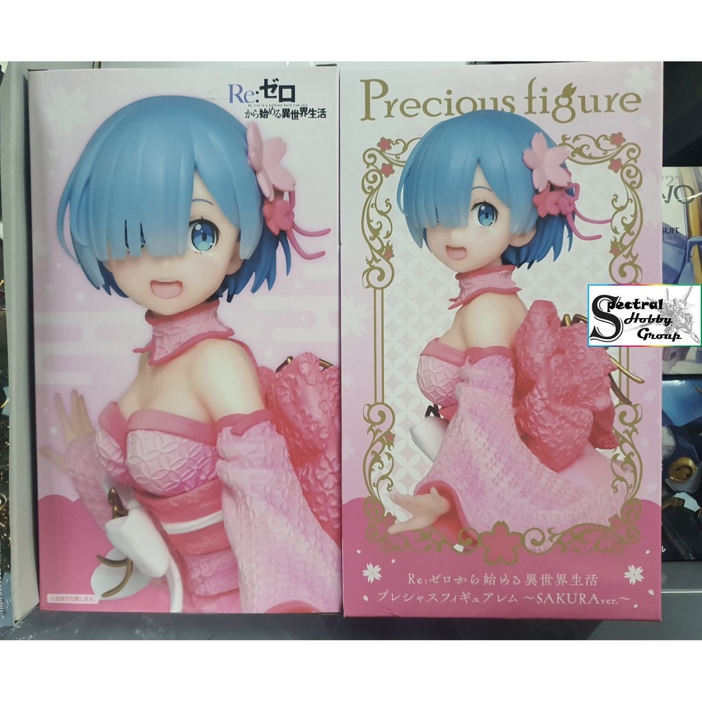 Mô hình nhân vật Anime Precious Figure Rem SAKURA Ver. Re: Zero Taito
