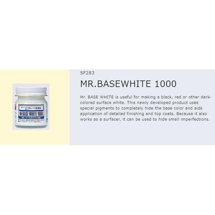 Sơn lót bề mặt primer Mr Surfacer metal resin và các vật liệu Mr.hobby