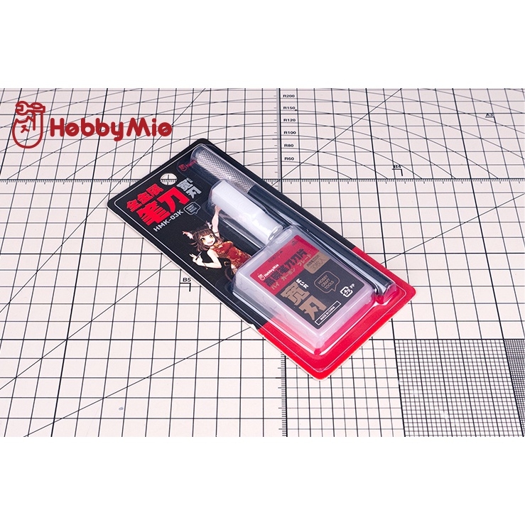 Dụng cụ mô hình Hobby MIO Cán + lưỡi dao kỹ thuật HMK 01 03 Metal Pen Knife Narrow Blade Set