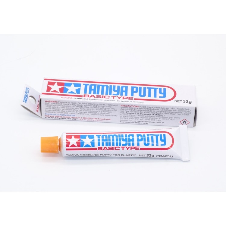 Keo sửa chữa trám mô hình Putty kem / lỏng - Tamiya Mr.hobby